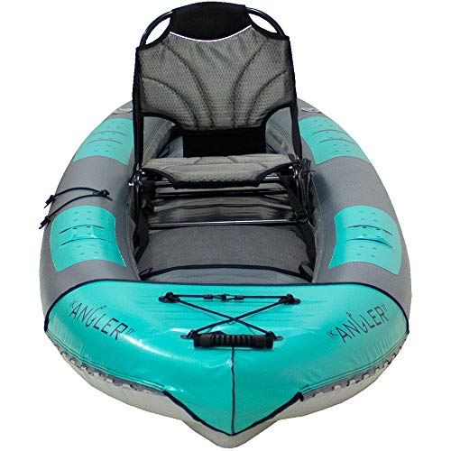 AIRE IK Angler Inflatable Kayak 11ft Teal/Gray