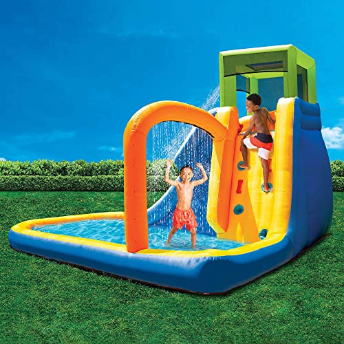 BANZAI Splash Falls Inflatable Water Park Multi