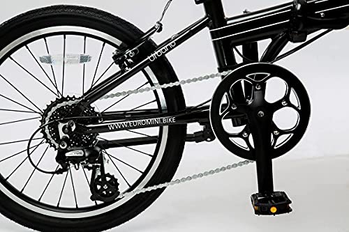 ZiZZO Urbano 24lb Aluminum Folding Bike Space Gray