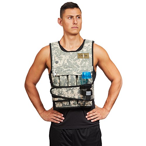 CROSS101 Adjustable Weighted Vest Camouflage