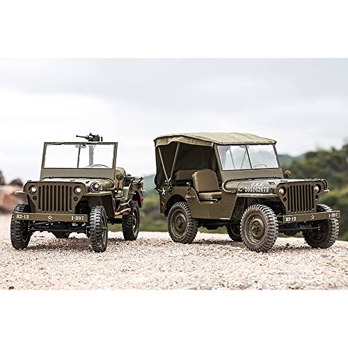 Rochobby FMS 1/6 MB Scaler RC Truck 4WD Brushed RTR Black