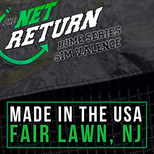 Net Return Large 9 Pro Series Golf Simulator Kit Black
