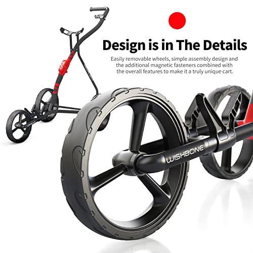 TGU-GOLF Push Carts Red