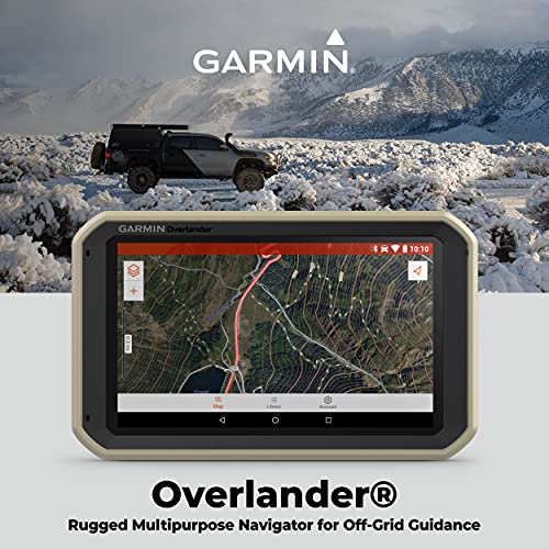 Certified Brands Garmin Overlander Rugged Navigator with Signature Power Bundle