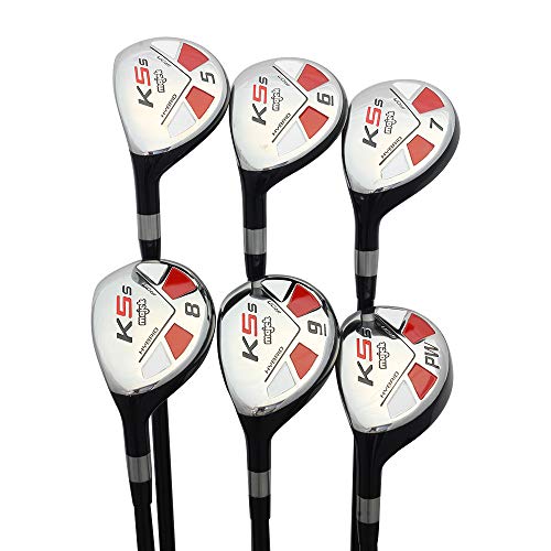 Majek Senior Men’s Hybrid Partial Golf Set Black