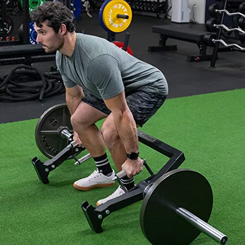 Titan Fitness Rackable Open Trap Bar 1,500 LB Rated Olympic Barbell