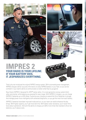 Motorola IMPRES APX Multi-Unit Charger with Display