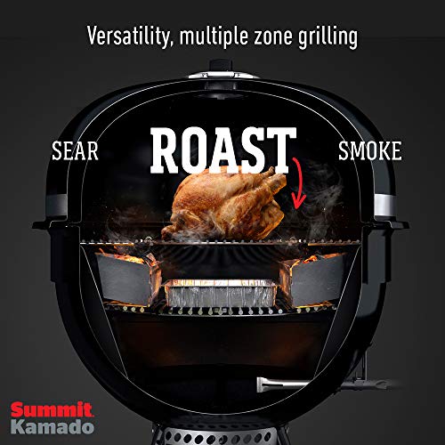 Weber Summit Kamado S6 Charcoal Grilling Center Black