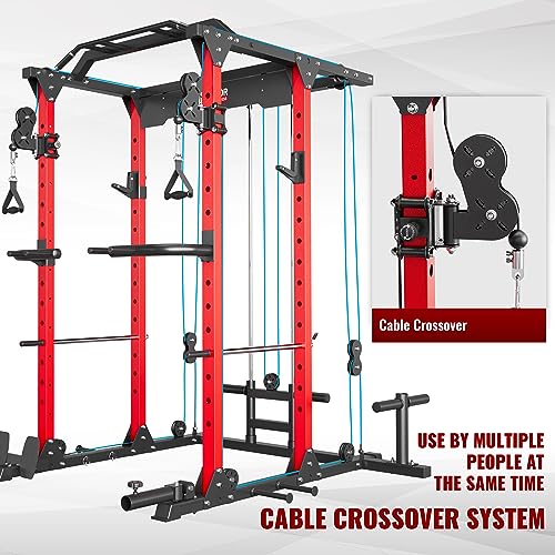 MAJOR LUTIE Fitness Power Cage Red