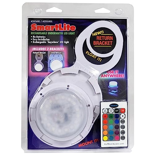 Main Access Heavy Duty Above Ground Pool Ladder with Safety Features and SmartLite LED White