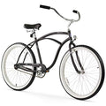 Firmstrong Urban Men's Beach Cruiser Bike Single Speed 26 Inch Matte Black