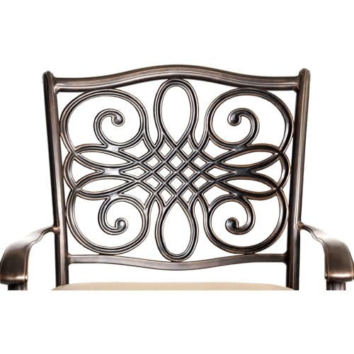 CAMBRIDGE Seasons 9-Piece Outdoor Dining Set Tan