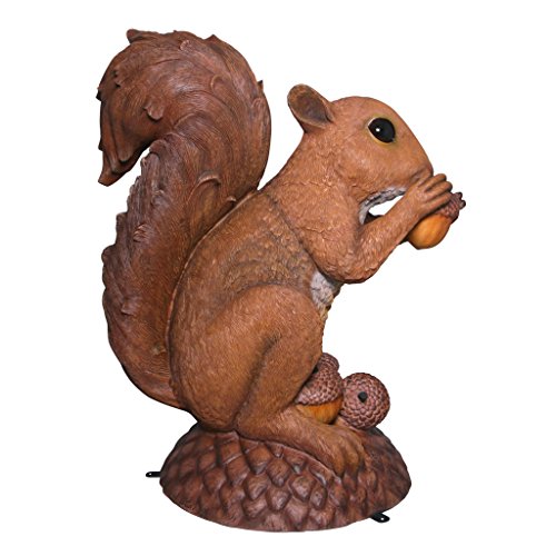 Design Toscano Wirral The Enormous Squirrel Statue Full Color
