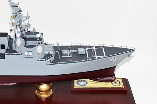 Squadron Nostalgia LLC USS Daniel Inouye (DDG-118) 24-Inch Mahogany Model