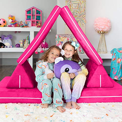 Jaxx Zipline Imaginative Furniture Playset for Creative Kids Cherry
