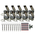 Stealth Cam HME Trail Camera 12V Solar Power Bundle with Mount Stick, Memory Cards & Card Reader