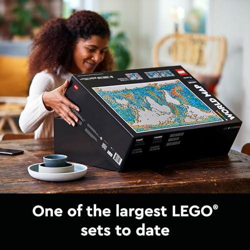 LEGO Art World Map 31203 Building Set Multicolor