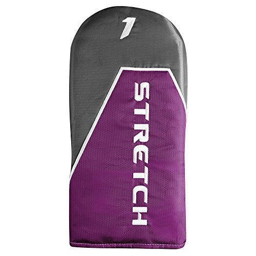 WILSON Women's Beginner Golf Set 9 Clubs with Cart Bag Left Hand Stretch XL White/Grey/Purple