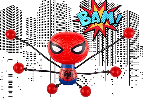 JA-RU Avengers Spiderman Wall Walkers Sticky Crawlers 144 Pack