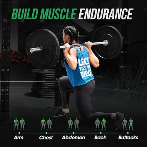OneFitWonder Black Bumper Plate Sets - 460 lbs for Weightlifting & Strength Training