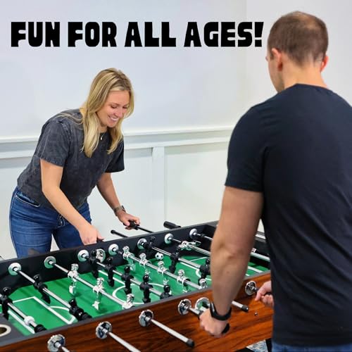 Freetime Fun 56" Adult Foosball Table Green Cabinet