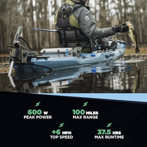 Newport NK180PRO Electric Kayak Motor 1.8 HP Grey