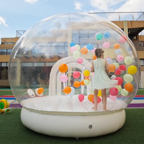EJIA Inflatable Bubble House 10FT Clear PVC for Kids Outdoor Events