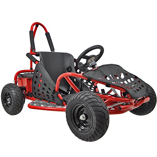 Go-Bowen Baja 1000W 48V Electric Kids Go-Kart Red