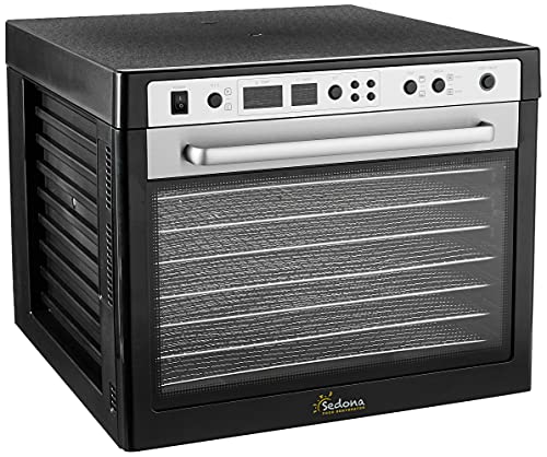 Tribest Sedona SD-S9150-B Combo Electric Food Dehydrator Machine Black