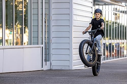 Mongoose Hooligan Fat Tire Adult BMX Bike Black