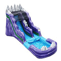 JumpOrange 15' Dark Night Commercial Water Slide with Splash Pool