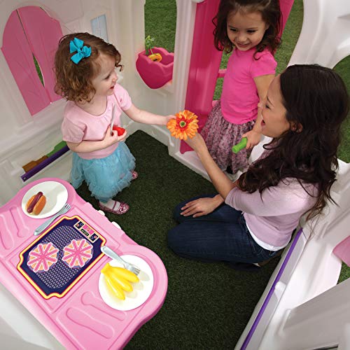 Step2 Sweetheart Playhouse with Kitchenette Pink/White