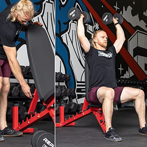 REP Adjustable Bench AB-3100 V3 Red