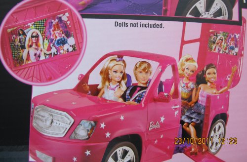 Barbie Fashionistas Ultimate Expandable Limo with Vanity and Mirror (2010)