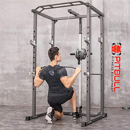 Pitbull Multi Smith Machine Home Gym Power Cage CM-5008 Black