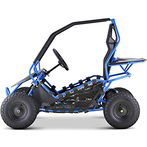 MotoTec Kids Electric Go Kart Maverick 1000w Black