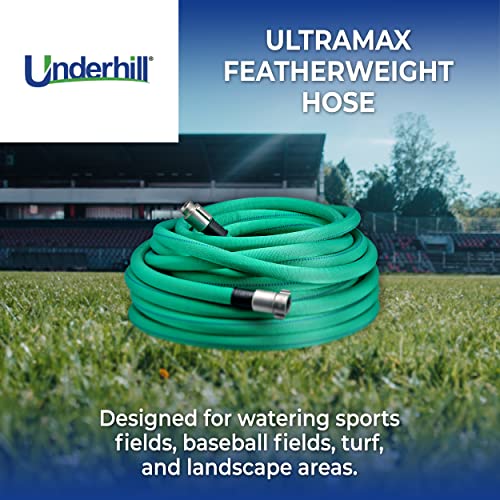 Underhill UltraMax Featherweight Garden Water Hose 50 ft Green