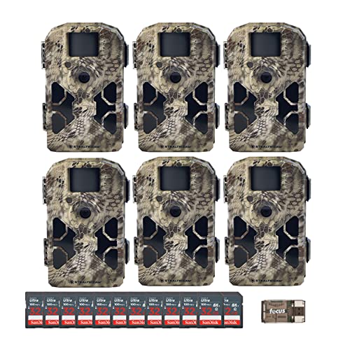 Stealth Cam 2022 G42NG 32MP No Glow Trail Camera Bundle Kryptek Camouflage