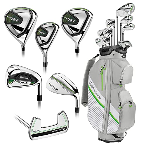 TaylorMade PKG-RBZ SL 10PC Golf Club Set Silver
