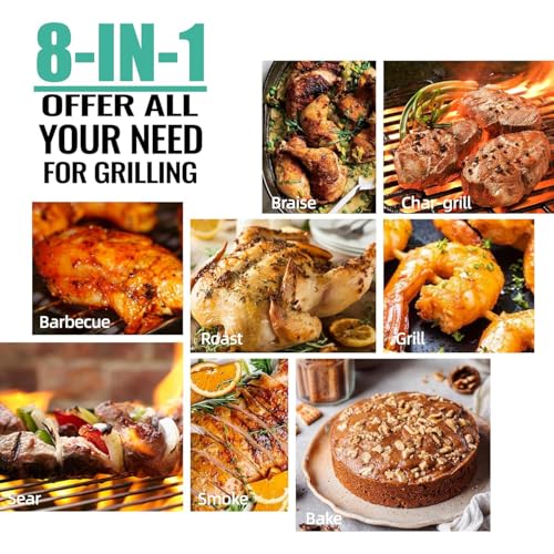 Z GRILLS 700D6 Electric Pellet Grill & Smoker Bronze