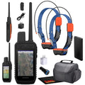 Garmin Alpha 300 Handheld Tracking System Bundle with 2X T20 Dog Collars Black