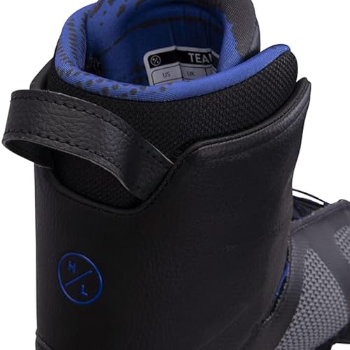 Hyperlite Team OT Mens Wakeboard Bindings Black/Blue Size 4-8