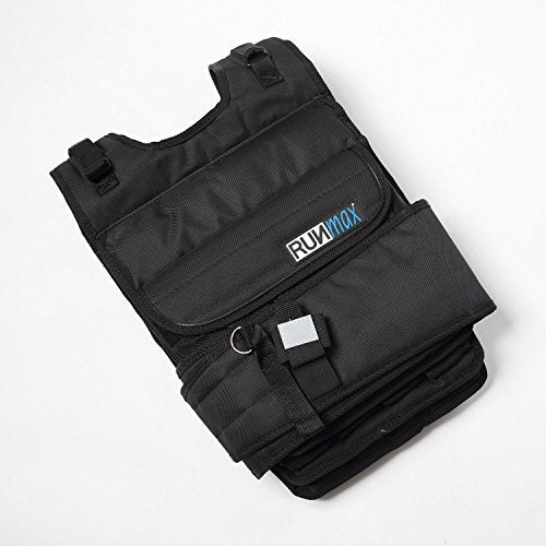 RUNmax RUNFast Weighted Vest 100lbs Black