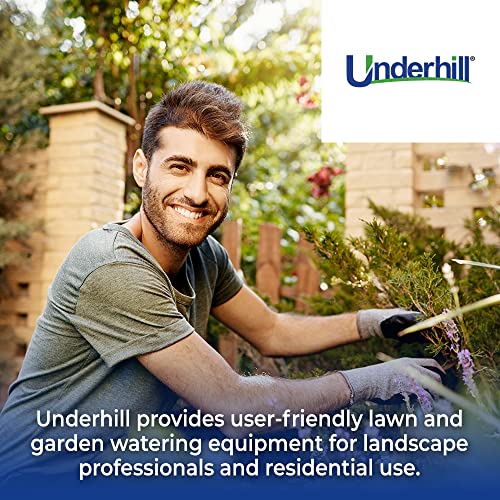 Underhill Impact Sprinkler Head Heavy Metal 1 1/4-Inch MPT Part Circle Brass