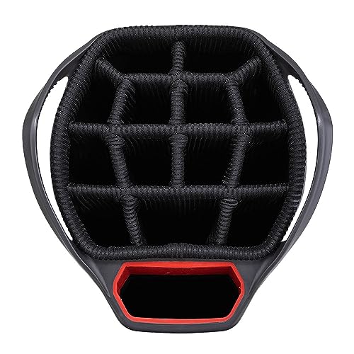 Sun Mountain 2024 Maverick Golf Cart Bag Black/Steel/Rush Red