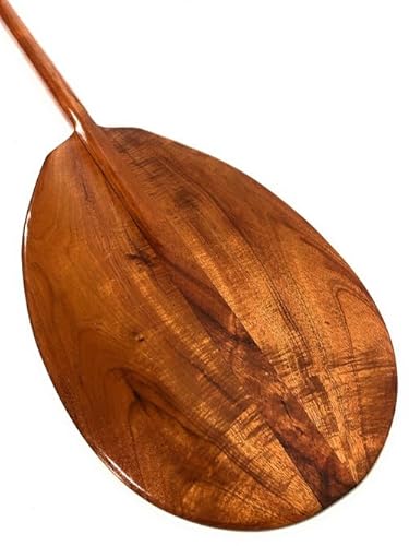 Tikimaster Tiger Premium Curls Koa Paddle 60 in
