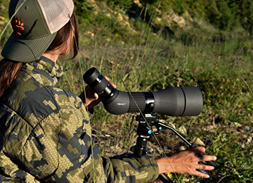 TRACT TORIC UHD 27-55x80 Spotting Scope Angled Body Dark Gray