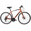 Tommaso Forza Shimano Tourney Hybrid Disc Brake Fitness Bike Orange - Extra Large
