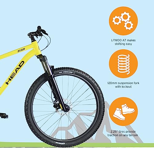 HEAD Berm 29er Mountain Bike Yellow