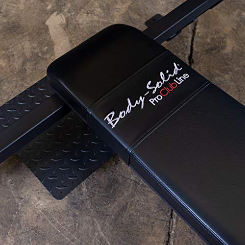 Body-Solid Pro Clubline SOFB250 Flat Olympic Bench Black